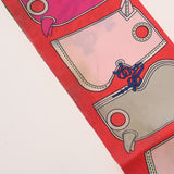 HERMES エルメス ツイリー CAMAILS マルチカラー レディース シルク100％ スカーフ Bランク 中古 銀蔵