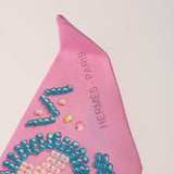 HERMES エルメス ツイリー KELLY EN PERLES マルチカラー レディース シルク100％ スカーフ ABランク 中古 銀蔵
