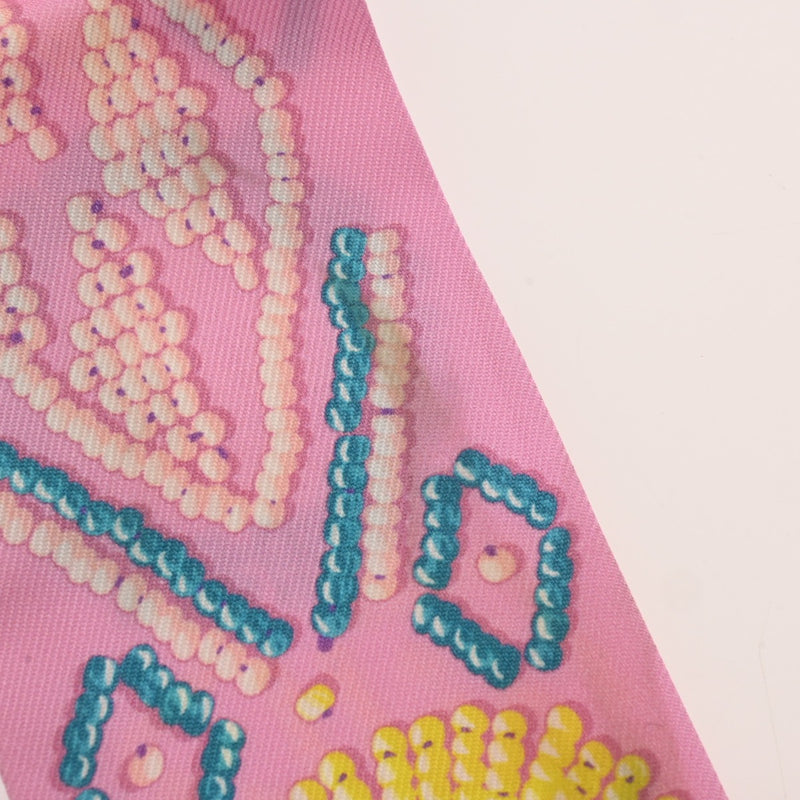 HERMES エルメス ツイリー KELLY EN PERLES マルチカラー レディース シルク100％ スカーフ ABランク 中古 銀蔵