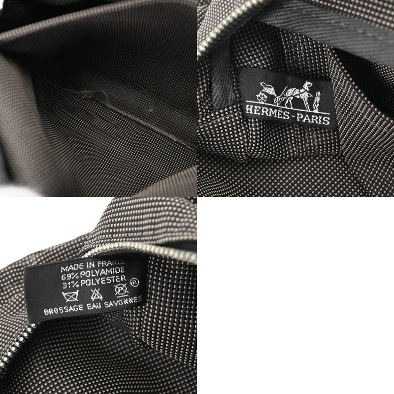 HERMES エルメス エールライン PM 旧型 グレー ユニセックス キャンバス トートバッグ ABランク 中古 銀蔵