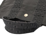 HERMES エルメス エールライン PM 旧型 グレー ユニセックス キャンバス トートバッグ ABランク 中古 銀蔵