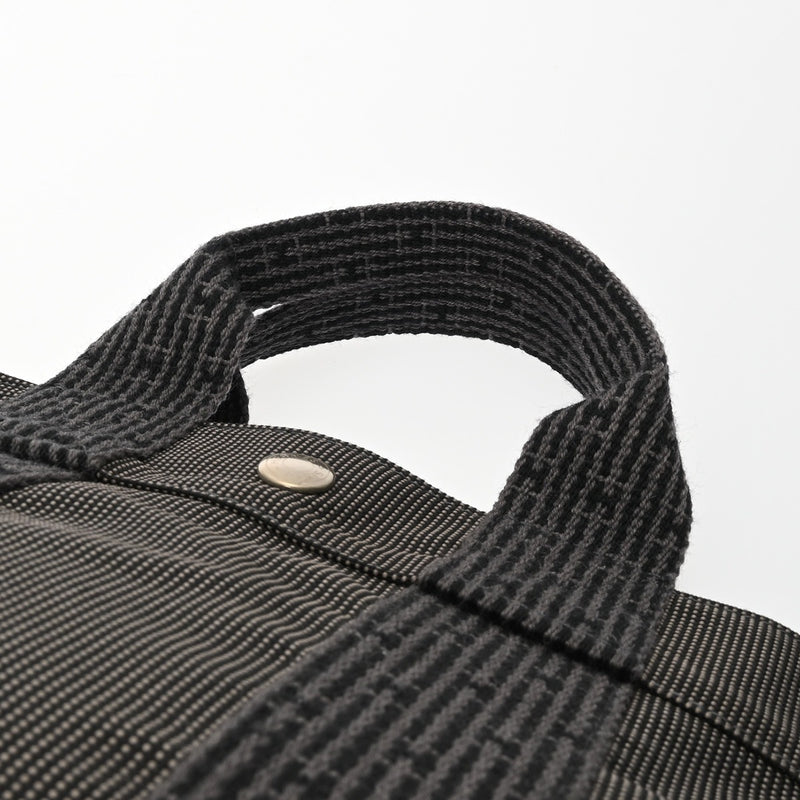 HERMES エルメス エールライン PM 旧型 グレー ユニセックス キャンバス トートバッグ ABランク 中古 銀蔵