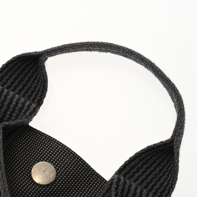 HERMES エルメス エールライン PM 旧型 グレー ユニセックス キャンバス トートバッグ ABランク 中古 銀蔵