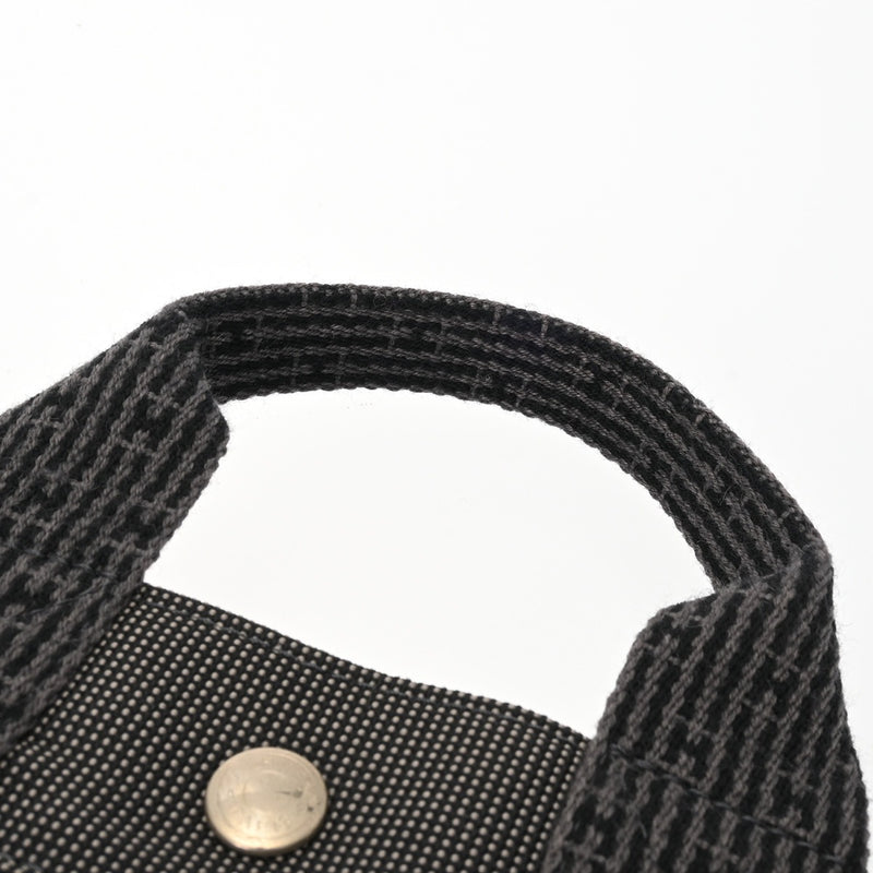 HERMES エルメス エールライン PM 旧型 グレー ユニセックス キャンバス トートバッグ ABランク 中古 銀蔵