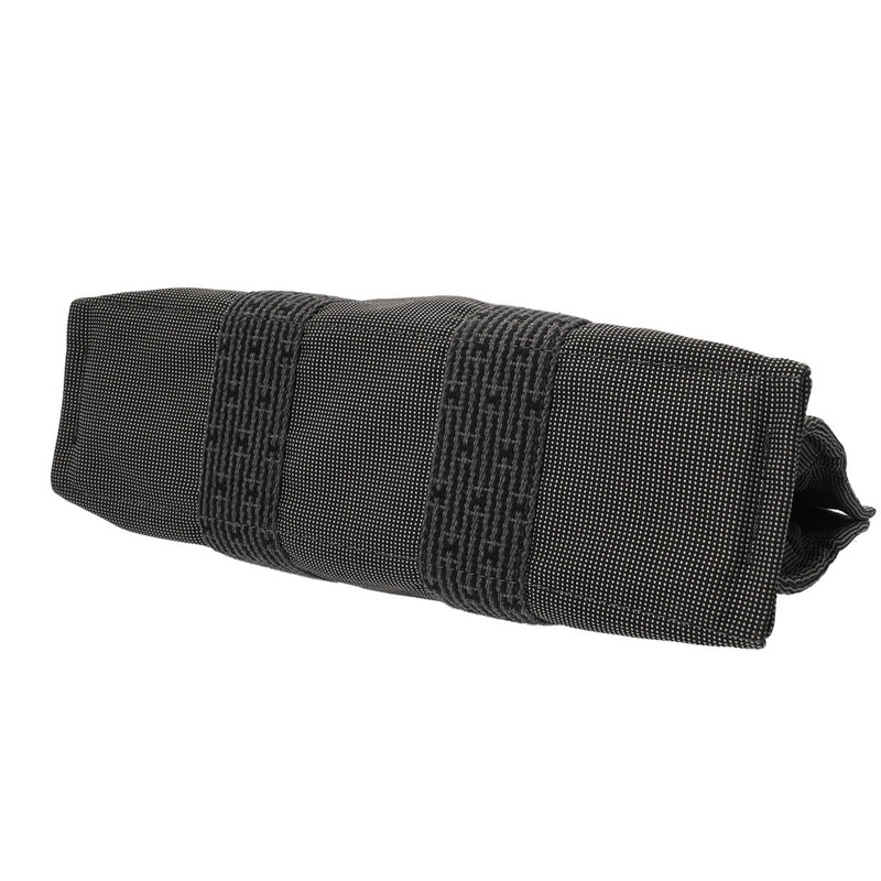 HERMES エルメス エールライン PM 旧型 グレー ユニセックス キャンバス トートバッグ ABランク 中古 銀蔵