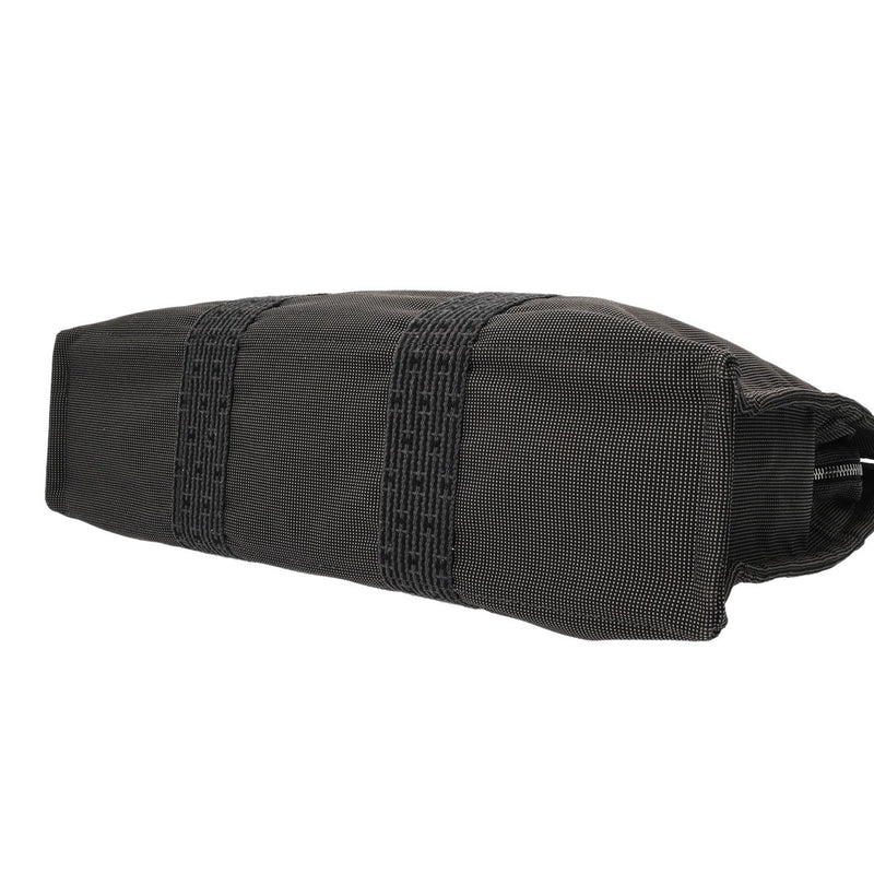 HERMES エルメス エールライン トート MM 旧型 グレー ユニセックス キャンバス トートバッグ ABランク 中古 銀蔵