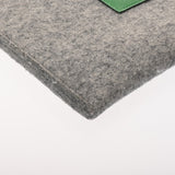 HERMES エルメス トゥードゥー 37 グレー/グリーン A刻印(2017年頃) ユニセックス フェルト ヴォーエプソン クラッチバッグ Aランク 中古 銀蔵