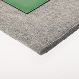 HERMES エルメス トゥードゥー 37 グレー/グリーン A刻印(2017年頃) ユニセックス フェルト ヴォーエプソン クラッチバッグ Aランク 中古 銀蔵