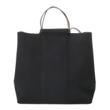 HERMES エルメス カバックエラン PM ブラック □L刻印(2008年頃) ユニセックス トワルオフィシェ/レザー 2WAYバッグ ABランク 中古 銀蔵