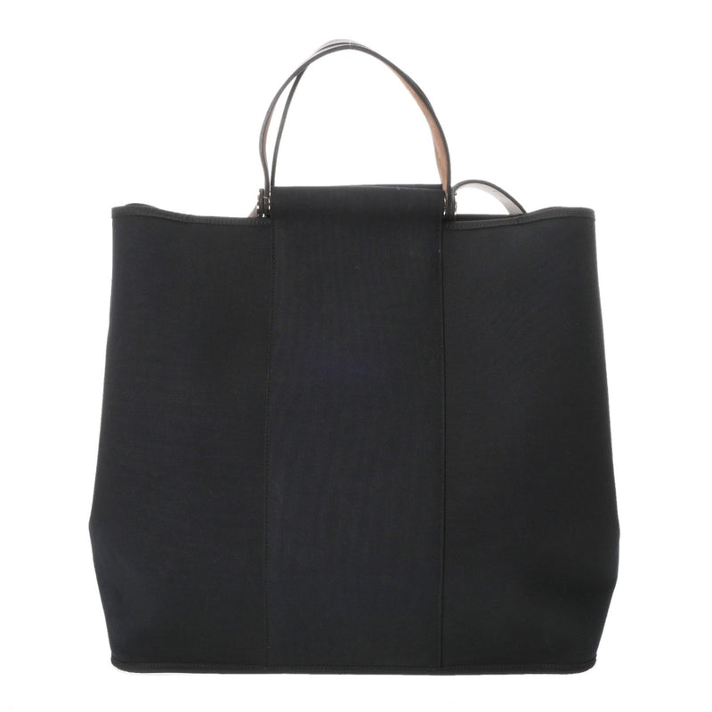 HERMES エルメス カバックエラン PM ブラック □L刻印(2008年頃) ユニセックス トワルオフィシェ/レザー 2WAYバッグ ABランク 中古 銀蔵