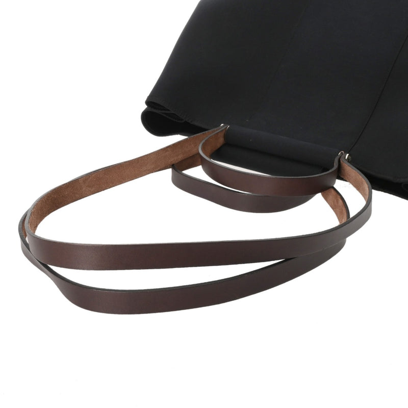 HERMES エルメス カバックエラン PM ブラック □L刻印(2008年頃) ユニセックス トワルオフィシェ/レザー 2WAYバッグ ABランク 中古 銀蔵