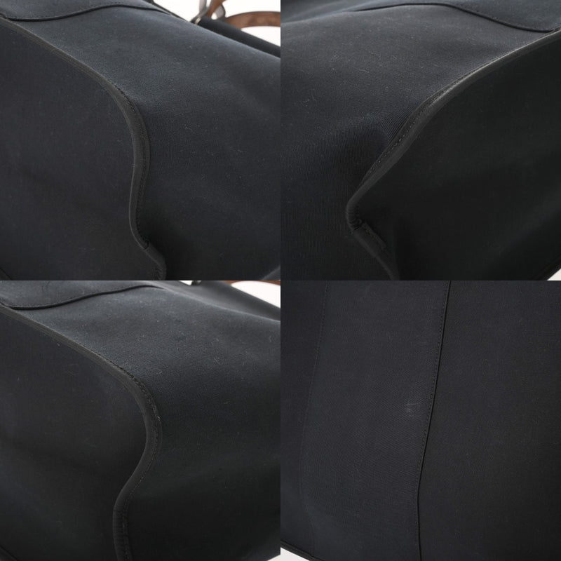 HERMES エルメス カバックエラン PM ブラック □L刻印(2008年頃) ユニセックス トワルオフィシェ/レザー 2WAYバッグ ABランク 中古 銀蔵