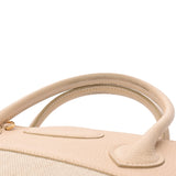 HERMES エルメス ボリード 37 エクリュ/ベージュ □G刻印(2003年頃) レディース トワルアッシュ トリヨンクレマンス ハンドバッグ Bランク 中古 銀蔵