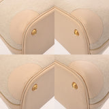 HERMES エルメス ボリード 37 エクリュ/ベージュ □G刻印(2003年頃) レディース トワルアッシュ トリヨンクレマンス ハンドバッグ Bランク 中古 銀蔵