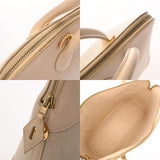 HERMES エルメス ボリード 37 エクリュ/ベージュ □G刻印(2003年頃) レディース トワルアッシュ トリヨンクレマンス ハンドバッグ Bランク 中古 銀蔵