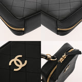 CHANEL シャネル マトラッセ 2WAYチェーンショルダー ブラック AS1753 レディース カーフ ショルダーバッグ Aランク 中古 銀蔵