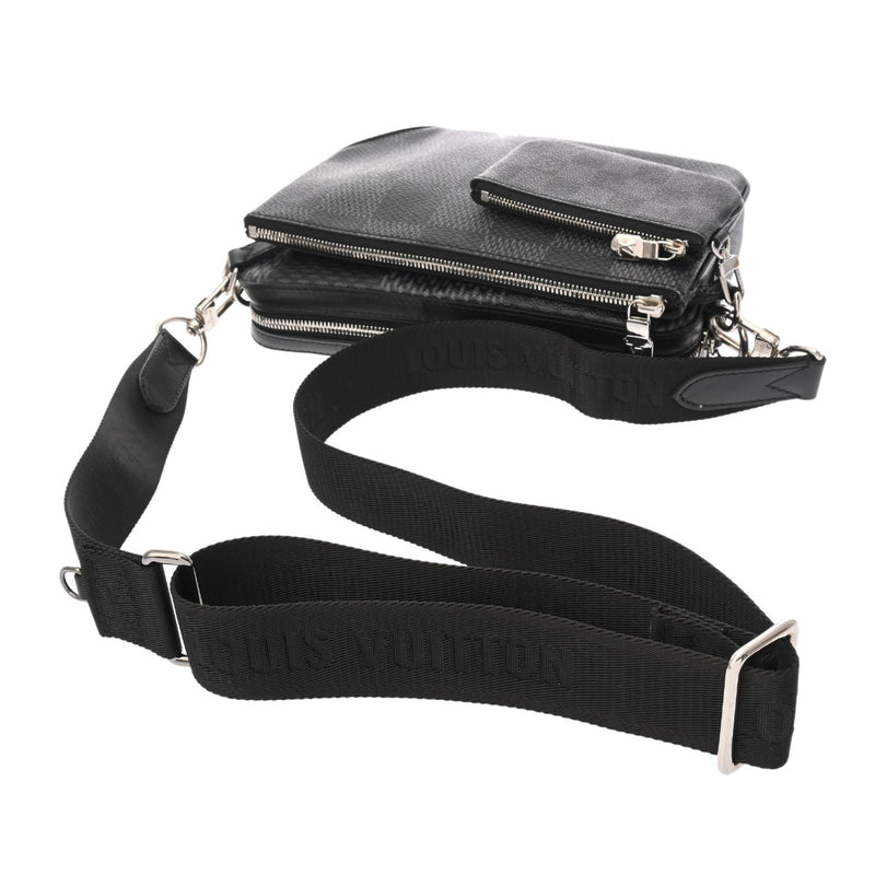 ヴィトン･ダミエグラフィット トリオ･メッセンジャー  N50017【Aランク】【中古】 LOUIS VUITTON（ルイ・ヴィトン） トリオメッセンジャー ダミエグラ