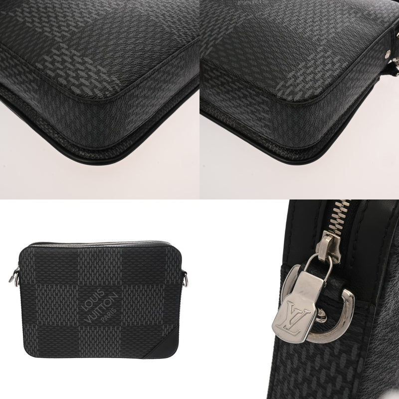 LOUIS VUITTON ルイヴィトン ダミエグラフィット トリオメッセンジャー