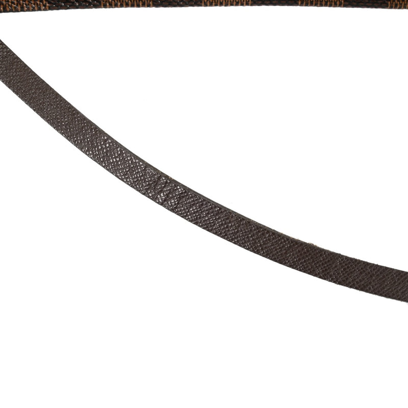 LOUIS VUITTON ルイヴィトン ダミエ トゥルースメイクアップ ブラウン N51982 レディース ダミエキャンバス アクセサリーポーチ ABランク 中古 銀蔵