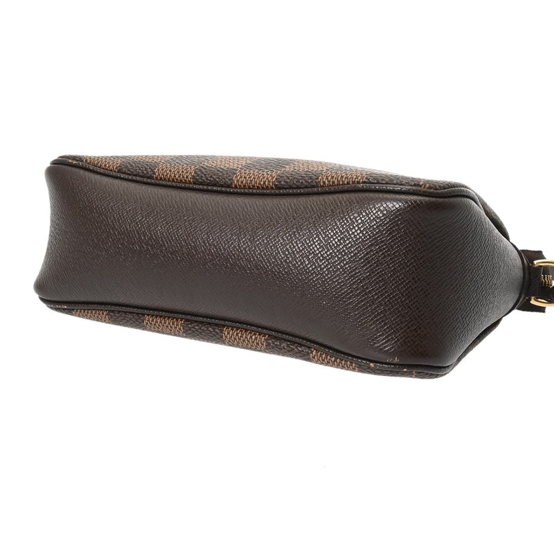 LOUIS VUITTON ルイヴィトン ダミエ トゥルースメイクアップ ブラウン N51982 レディース ダミエキャンバス アクセサリーポーチ ABランク 中古 銀蔵