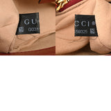 GUCCI グッチ ホースビット 1955 ベージュ/レッド 602204 レディース GGスプリームキャンバス レザー ショルダーバッグ Aランク 中古 銀蔵