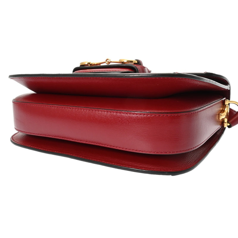 GUCCI グッチ ホースビット 1955 ベージュ/レッド 602204 レディース