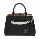 LOUIS VUITTON ルイヴィトン エピ マレル トート BB ノワール M59952 レディース エピレザー ハンドバッグ Aランク 中古 銀蔵