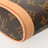 LOUIS VUITTON ルイヴィトン モノグラム フォールドミー ポーチ ブラウン M80874 レディース モノグラムキャンバス ポーチ Aランク 中古 銀蔵