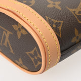 LOUIS VUITTON ルイヴィトン モノグラム フォールドミー ポーチ ブラウン M80874 レディース モノグラムキャンバス ポーチ Aランク 中古 銀蔵