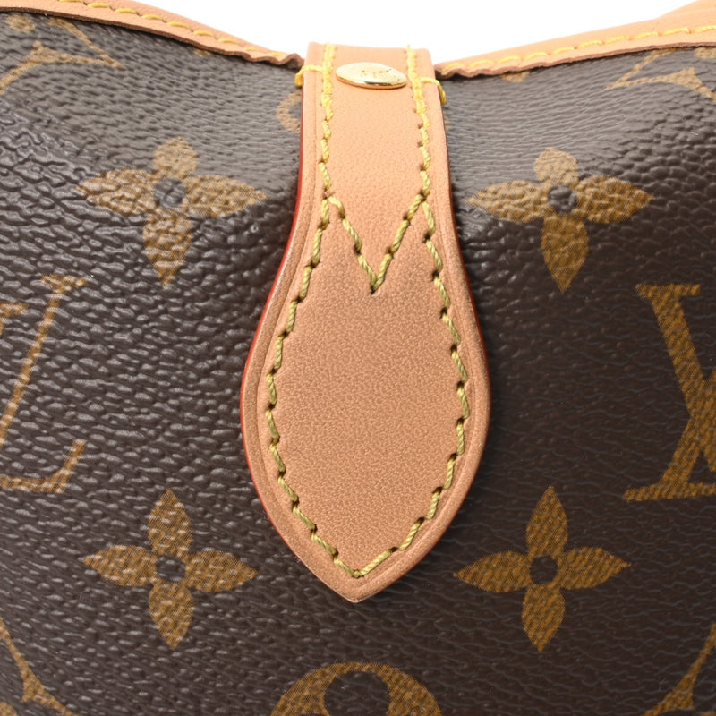 LOUIS VUITTON ルイヴィトン モノグラム フォールドミー ポーチ ブラウン M80874 レディース モノグラムキャンバス ポーチ Aランク 中古 銀蔵