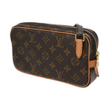 LOUIS VUITTON ルイヴィトン モノグラム マルリーバンドリエール ブラウン M51828 レディース モノグラムキャンバス ショルダーバッグ ABランク 中古 銀蔵