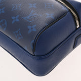 LOUIS VUITTON ルイヴィトン タイガラマ アウトドアメッセンジャー PM コバルト M30242 メンズ モノグラムキャンバス/レザー ショルダーバッグ Aランク 中古 銀蔵