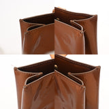 LOUIS VUITTON ルイヴィトン モノグラムヴェルニ リード PM ブロンズ M91146 レディース ヴェルニ ハンドバッグ Bランク 中古 銀蔵