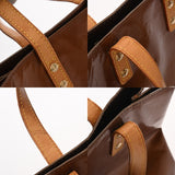 LOUIS VUITTON ルイヴィトン モノグラムヴェルニ リード PM ブロンズ M91146 レディース ヴェルニ ハンドバッグ Bランク 中古 銀蔵