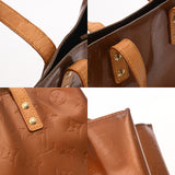 LOUIS VUITTON ルイヴィトン モノグラムヴェルニ リード PM ブロンズ M91146 レディース ヴェルニ ハンドバッグ Bランク 中古 銀蔵