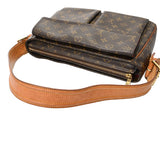 LOUIS VUITTON ルイヴィトン モノグラム ヴィバシテ GM ブラウン M51163 レディース モノグラムキャンバス ショルダーバッグ Bランク 中古 銀蔵