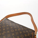 LOUIS VUITTON ルイヴィトン モノグラム ヴィバシテ GM ブラウン M51163 レディース モノグラムキャンバス ショルダーバッグ Bランク 中古 銀蔵