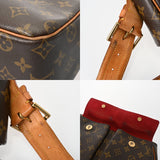 LOUIS VUITTON ルイヴィトン モノグラム ヴィバシテ GM ブラウン M51163 レディース モノグラムキャンバス ショルダーバッグ Bランク 中古 銀蔵