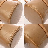 LOUIS VUITTON ルイヴィトン モノグラムヴェルニ ベッドフォード ノワゼット M91329 レディース ヴェルニ ハンドバッグ ABランク 中古 銀蔵