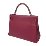 HERMES エルメス ケリー 32 キャンディ 内縫い トスカ/ローズティリアン □O刻印(2011年頃) レディース ヴォーエプソン 2WAYバッグ Bランク 中古 銀蔵