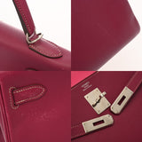 HERMES エルメス ケリー 32 キャンディ 内縫い トスカ/ローズティリアン □O刻印(2011年頃) レディース ヴォーエプソン 2WAYバッグ Bランク 中古 銀蔵