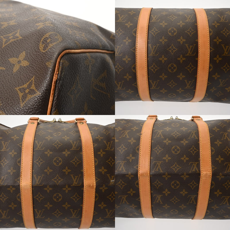 LOUIS VUITTON ルイヴィトン モノグラム キーポル 50 ブラウン M41426 ユニセックス モノグラムキャンバス ボストンバッグ Bランク 中古 銀蔵