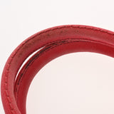 PRADA プラダ カナパ ミニ レッド 1BG439 レディース キャンバス ハンドバッグ Bランク 中古 銀蔵