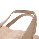 CHANEL シャネル ニュートラベルライン トート PM ベージュ A20457 レディース ナイロン ハンドバッグ Bランク 中古 銀蔵