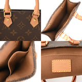 LOUIS VUITTON ルイヴィトン モノグラム プティット サックプラ 旧型 ブラウン M69442 レディース モノグラムキャンバス ハンドバッグ Aランク 中古 銀蔵