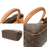 LOUIS VUITTON ルイヴィトン モノグラム ドーヴィル ブラウン M47270 レディース モノグラムキャンバス ハンドバッグ Bランク 中古 銀蔵