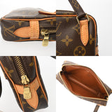 LOUIS VUITTON ルイヴィトン モノグラム マルリーバンドリエール ブラウン M51828 レディース モノグラムキャンバス ショルダーバッグ Bランク 中古 銀蔵