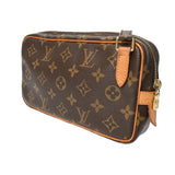 LOUIS VUITTON ルイヴィトン モノグラム マルリーバンドリエール ブラウン M51828 レディース モノグラムキャンバス ショルダーバッグ Bランク 中古 銀蔵