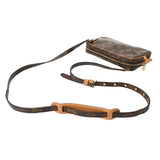 LOUIS VUITTON ルイヴィトン モノグラム マルリーバンドリエール ブラウン M51828 レディース モノグラムキャンバス ショルダーバッグ Bランク 中古 銀蔵