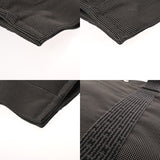 HERMES エルメス エールラインMM 新型 グレー ユニセックス キャンバス トートバッグ Aランク 中古 銀蔵